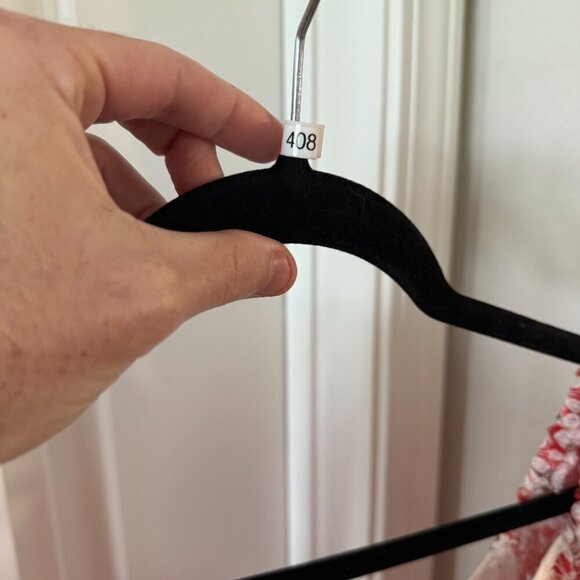 Charo Ruiz Ibiza Jean Off-the-Shoulder Eyelet Dress Size Medium Color White Red - Picture 4 of 8